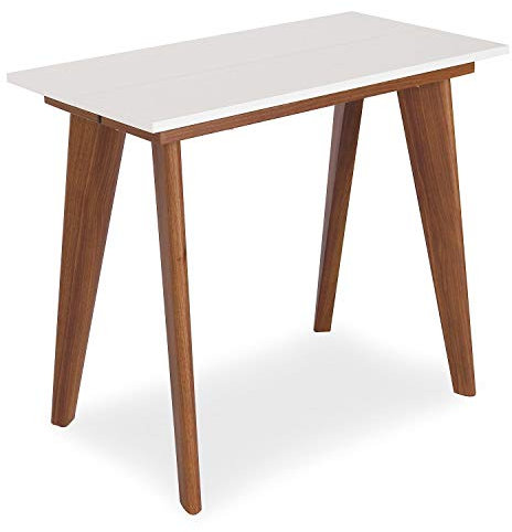 Menzzo Table Console Extensible Flavie Blanc