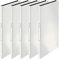 Leitz Solides Sichtbuch, PP, A4, 40 Hüllen, 5er Pack, Weiß