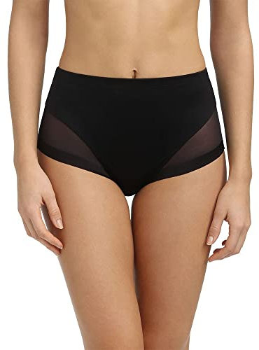 Dim Femme Taille Haute Invisible Generous Classique X1 Slip, Noir, 44 EU