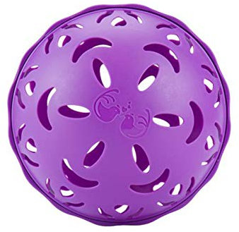 Eruditter Waschball Für Waschmaschinem, Waschkugel Für Flüssigwaschmittel, Biologischer Waschball Für Waschmaschine （Pink/Lila）