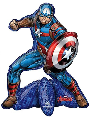 Amscan 4257411 Sitter: Avengers Captain Ameri