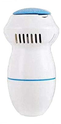 Elektrische Fußfeile Elektrische Vakuumadsorptions-Fußschleifer-Feilenwerkzeuge Abgestorbene Hautschwielen-Entferner für Frauen Männer mit 2 Rollen-Blau (Blau)