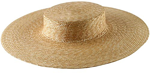 Classic Italy - Capeline Paille Large Bord, Femme Classic Provençal - Taille 61 cm