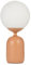 Pauleen 48329 Tischleuchte Glowing Charm E14 max. 20W Rostrot, Weiß Keramik