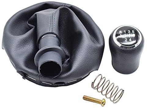 Car Schaltsack Für VW Für Transport T5 2003-2019 T6 2015-2019 5-Gang-Schalthebel Schaltknauf Gamasche Gaitor Kofferraumabdeckung Komplettset Schaltknauf Knopf