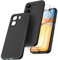 New&Teck Coque pour Xiaomi Redmi 13C + 2 Verre Trempé Protection écran, Housse en Transparent Silicone TPU Souple, Bumper avec Coins Renforcés (Noir)