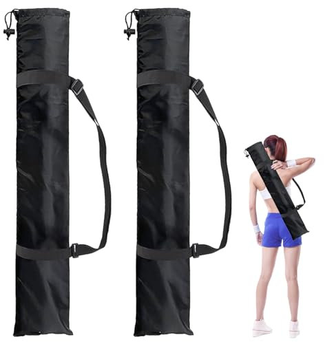 2 Stück Stativtasche, Tragbare Gestänge Transport Tasch 120 cm, Lichtständer Tragetasche, Nylon Stativ Tasche, Stativ Lichtständer Tragetasche, Zeltstangentasche für Zeltstangen Lichtständer Mikrofon