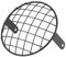 Klanata 8-Zoll-Motorrad-Scheinwerfergitter, universelle 8-Zoll-Scheinwerfer-Netzabdeckung, seitlich montierter Lampenmaskenschutz, für Motorrad-Scheinwerferschutz (Black)