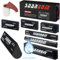 Upgrade Sanding Block Kit 7PC with TearBlock and Sandpaper, Wet or Dry Auto Body Sanding Blocks for Automotive Woodworking Bodywork, Light, Hard, Flexible