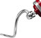 Konesky Gancio per impastare Kitchenaid, 5/6 QT, in acciaio inox, lavabile in lavastoviglie, per mixer a testa ribaltabile, gancio per impastare e accessori da cucina
