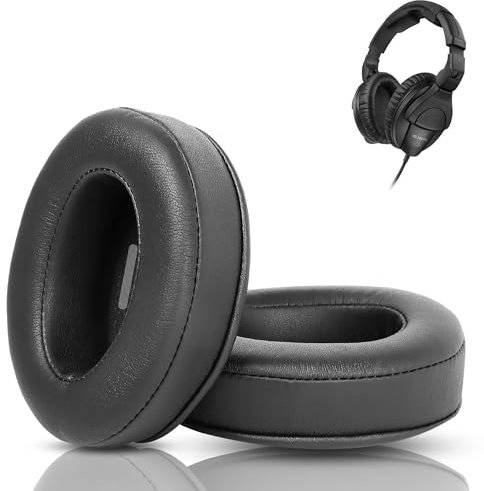 HAIZEEN Ohrpolster Kompatibel mit Sennheiser HD280 Pro RS 110 RS100 RS115 RS120 Kopfhörer Ohrpolster Ersatzkissen (Proteinleder/Memory-Schaum)
