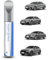 PARTS4EV LX7W EIS Silber Metallic Ausbesserungsfarbe – Exakte Übereinstimmung für Audi All Model– Ausbesserung von Kratzern und Abplatzungen