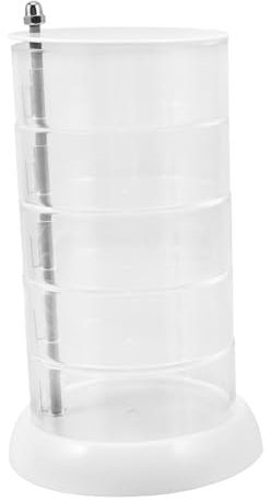 SOIMISS Drehbare Aufbewahrungsbox Mit Mehrzweck-organizer Für Accessoires Transparenter Präsentationsständer Drehbare Süßigkeitenbox Transparenter Aufbewahrungsständer