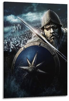 MYSJWLPOT Poster von Prinz Kaspisch aus den Chroniken von Narnia, 2 Poster, dekoratives Gemälde, Leinwand, Wandposter und Kunstdruck, moderne Familienschlafzimmer-Dekoration, Poster, 40 x 60 cm