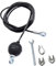 Câble de Gymnastique,Câble Métallique de Gymnastique Réglable,Câble de Poulie de Fitness en Acier Inoxydable,Cable Musculation pour Poulie,Poulie Cable Machine Musculation Cable 1,4m