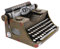 Ghzste Vintage-Schreibmaschinenmodell, Antikes Schreibmaschinenmodell, Klassisches Manuelles Schreibmaschinenmodell, Retro Requisiten-Modell,Vintage-Schreibmaschine aus Eisen, Heimdekoration
