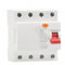 Disjoncteur différentiel électromagnétique triphasé + N GYL8 4P 25A 40A 63A 1 pièce(4P 25A,100mA)