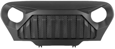 Griglia Anteriore Auto Griglia Radiatore Per Jeep Per Wrangler Tj Per Gladiatore Per Vader W Per Mesh 1997 98 99 00 01 02 03 04 05 2006 Grill Griglia Nera Opaca
