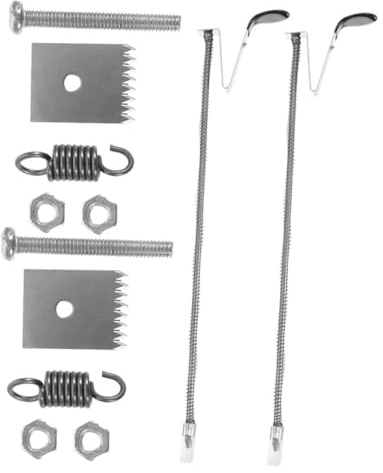 HEMOTON Handbindemaschinen Zubehör mit Klingen Federn und Druckstiften 2 Satz aus Edelstahl zur Effizienten Pflanzenbindung Kompatibel mit Mehreren Modellen im Garten