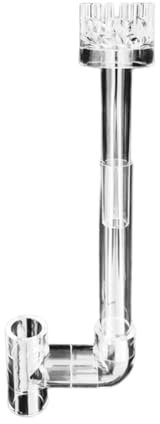 GIWFBQTR Clear Aquarium Skimmer Pipe Spins Inflow Outflow Water Plant Tank Filter Cleaning Fish Tank Accessories 20mm