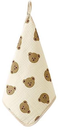 Qsvbeeqj Multi-patern Salviette Burping Panno Pannolini 4 Strati Assorbenti Asciugamani Viso Leggero Per Neonati Ragazze Bambino Panno Bagno Asciugamano Piccolo Quadrato Panno Delicato