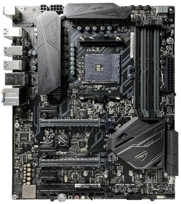 Compatibilità Scheda madre Fit For ASUS ROG CROSSHAIR VI HERO X370 AM4 supporta Ryzen 7 5700x3d 5700x 5800x3d 5800x 3700x DDR4 ATX
