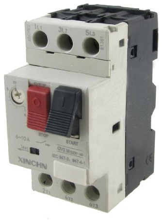 690V 6-10A Protecteur de moteur thermique Disjoncteur 3 pôles
