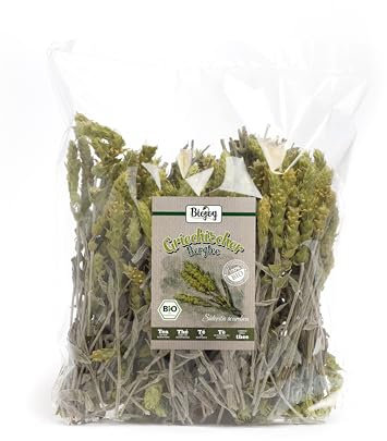 Biojoy Té Griego de Montaña Orgánico (250 g), tallos y flores enteros (Sideritis scardica)
