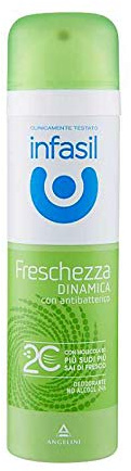 Infasil Deo Spray 12 x 150ml Molekül 2 C Dynamische Frische Dusche Fresh