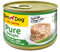 GimDog Pure Delight Hühnchen mit Lamm - Proteinreicher Hundesnack mit zartem Fleisch in köstlichem Gelee - 18 Dosen (18 x 150 g)