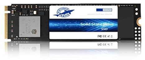 Dogfish SSD SATA pcie NVMe 1To Bureau Portable à l'intérieur d'un Disque à l'état Solide Comprend 240Go 250Go 500Go (1To, M.2 PCIe NVMe)