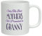 Shopagift Only The Best Mothers get Promoted to Granny White 10oz Novelty Gift Mug Cup