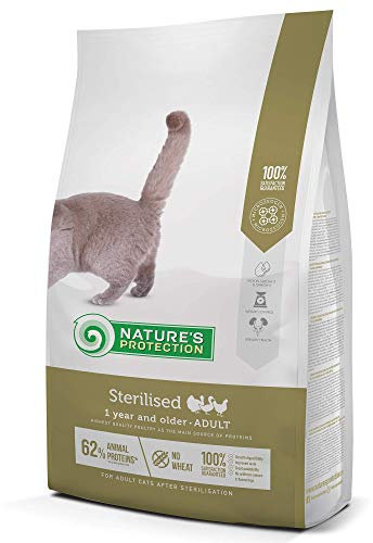 Nature's Protection Sterilisiertes Geflügelkatzenfutter, 2 kg