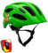 Crazy Safety Cool Kinder Fahrradhelm | Fahrradhelm Kinder 6-12 Jahre für Fahrrad, Skateboard, Mountainbike, Inlineskates | USB-aufladbares Rücklicht | Verstellbarer Fahrradhelm 54-58 cm (Grün)