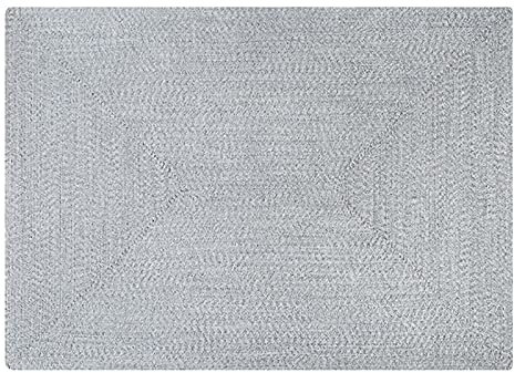 FYZS Tapis de Jute Tapis carrés, Toilettes de Fils de Coton naturels, Tapis tissés à la Main, Tapis de Sol décoratif, Tapis réversible, Tapis Multicolores Assorti pour Salon