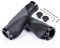PRUNUS Fahrradgriffe Ergonomisch, 22mm Fahrrad Griffe/Lenkergriffe mit Aluminium-Doppel-Lock-On-Design, Universal Fahrradlenker Griffe für MTB-Mountainbike,Elektrofahrrad,BMX,Faltrad u.s.w.