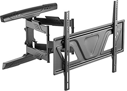 zlw-shop Full Motion TV Wall Mount Bracket 37-80 Low Profile Embedded Bracket Swivels Tilts Extension TV Mount，Holds Up to 99lbs