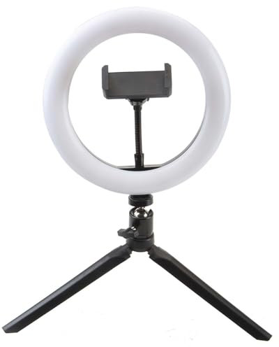 VFM - Social Media 20cm Led Ring Light With Phone Holder