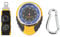 DEWIN Barometer, 4-in-1-Digital-Mini-Kompass, Höhenmesser, Thermometer, Barometer für Outdoor, Camping, Bergsteigen