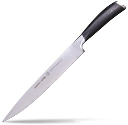 Schmidt Brothers - Heritage Series 8.5-Inch Carving Knife, High-Carbon German Stainless Steel Cutlery, Multipurpose Kitchen Cutlery