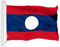 G128 Laos Laotian Flagge,90x150 cm,LiteWeave Pro Serie bedruckt 150D Polyester,Länderflagge, für drinnen und draußen, lebendige Farben, Messingösen, dicker und langlebiger als 100D 75D Polyester