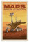 Vintage-Weltraum-Poster, Mars Opportunity Rover, dekoratives Gemälde, Leinwand, Wandposter und Kunstbild, Druck, modernes Familien-Schlafzimmer, 30 x 45 cm