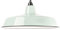 Lightstock Industrie Lampenschirm Emaille Mint (2. Wahl), Fabriklampe Ø46 cm inkl. Vintage Fassung aus Messing, Bronze Antik