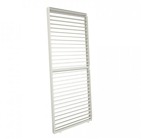 Grindi - Lamellenwandpaneel für Pergola Kea - Weiss - 123cm