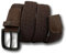 KARMA.DIEM Stretchgürtel Unisex Stoffgürtel Elastisch Flechtgürtel - Geflochtener und Elastischer Dehnbarer Gürtel für Damen und Herren (Small, Dunkelbraun)