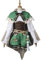 DJFOG Genshin Impact Venti Cosplay Kostüm Venti Cosplay Outfits Genshin Impact Cosplay Erwachsene Cosplay Kostüm für Halloween,Grün,M