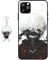 Staremeplz Compatible with Compatible with iPhone 15 Pro Case Anime Design [With Figure Keychain], Soft Silicone Flexible TPU Animation Phone Case for iPhone 15 Pro