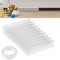 Spielzeugblocker für Möbel: WEGREAT 10 Stück Transparente Blocker für Möbel, Transparente Lückenblocker mit Klebeband für Sofa, Bett, Couch, Schrank, Kommode, Küche, Staub, Tiere, Spielzeug