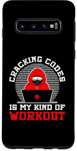 Hülle für Galaxy S10 Hacker Cybersicherheit Professionelle Hacker knacken Codes