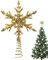 de Sapin de Noël doré, Tournesol, étoile à Huit Pointes, Flocon de Neige, décoration de Noël dorée pour hôtels, Restaurants